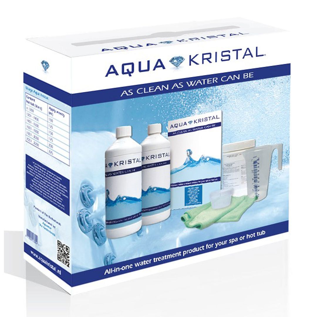 AquaKristal Desinfektionsset für Softub