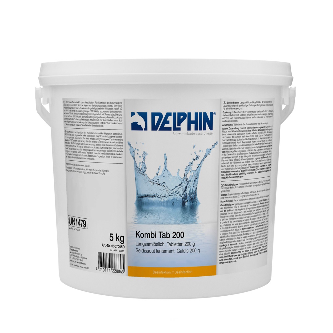 Delphin Kombi 200g Tabs, 5kg