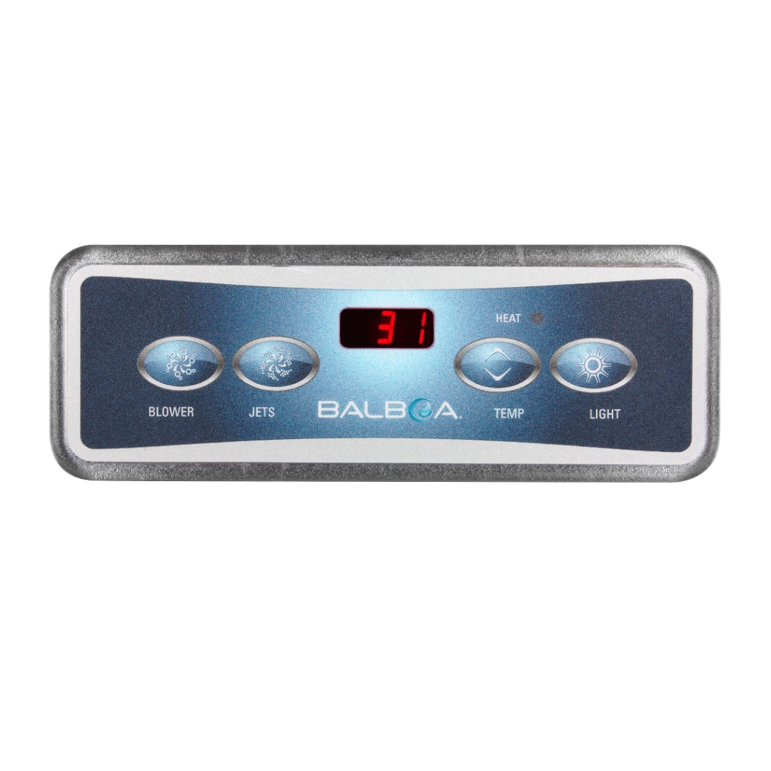 Balboa Bedienfeld VL403 mit Overlay Balboa Bedienfeld VL403 mit Overlay