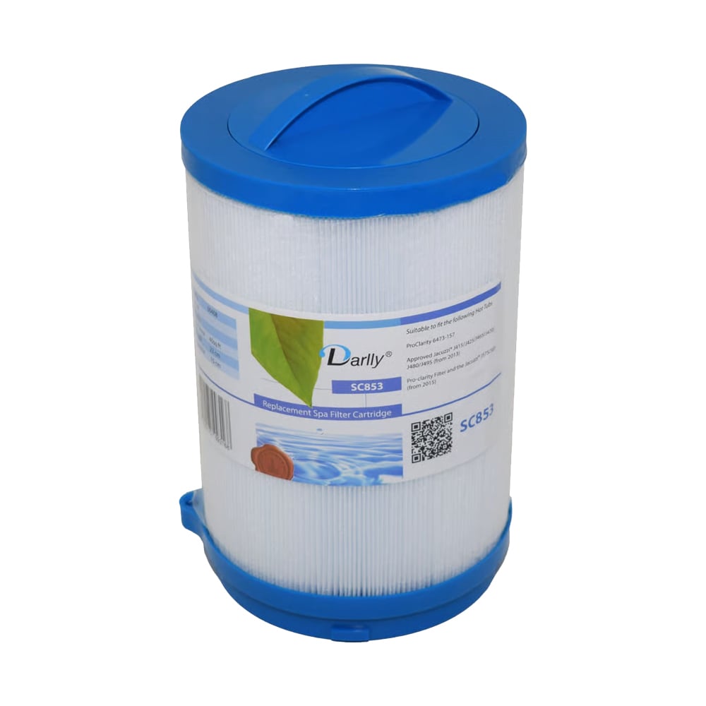 Darlly SC853 – Kartuschenfilter 15 × 23 cm, Jacuzzi
