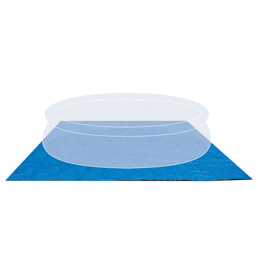 Bodenschutzplane für alle Pools