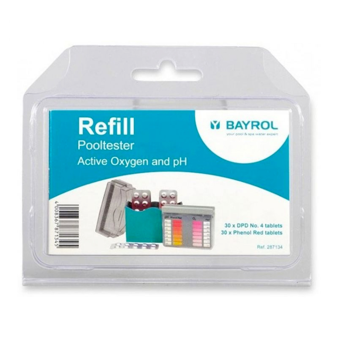 Bayrol Nachfüllsatz zu Pooltester pH/O₂