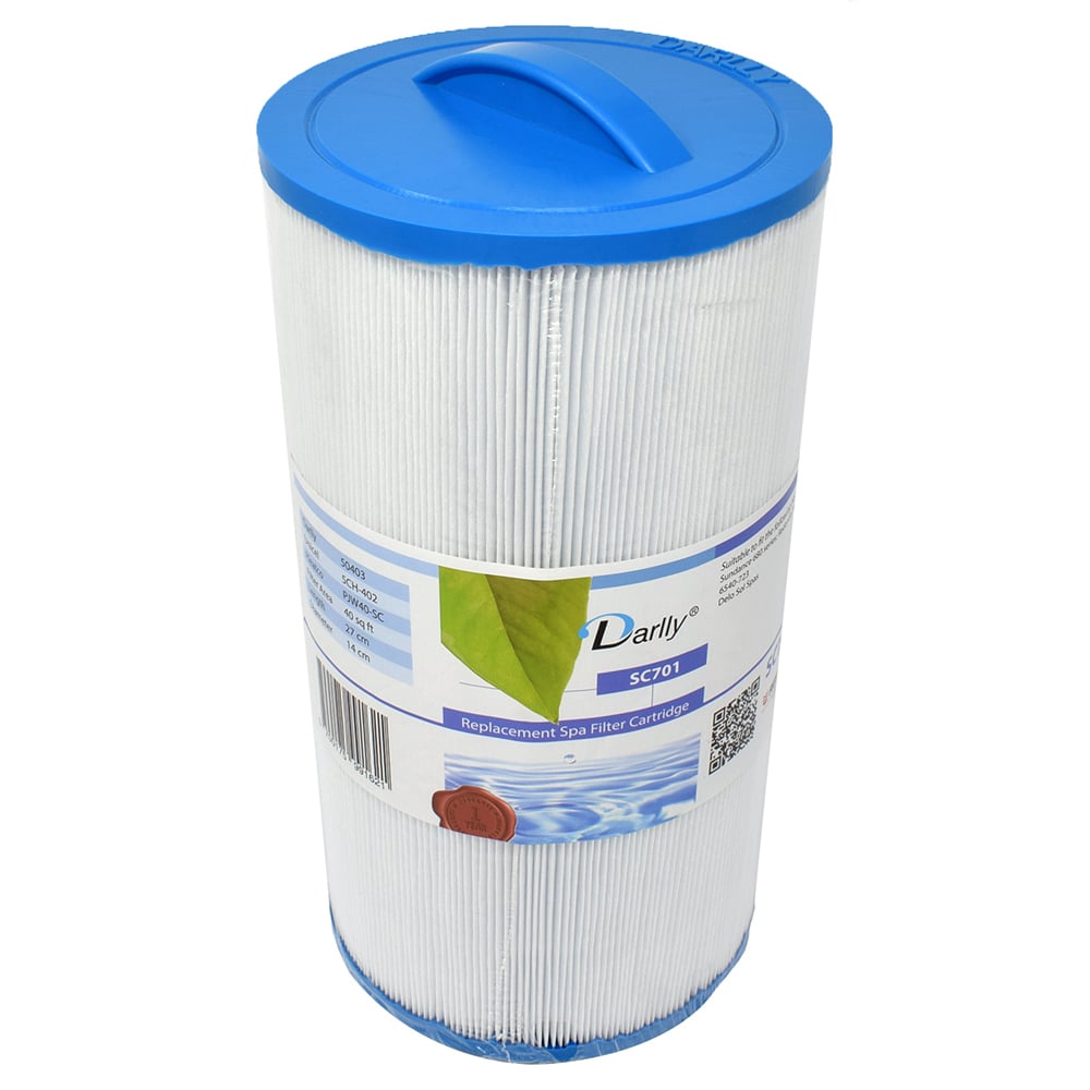 Darlly SC701 – Kartuschenfilter 13 × 25 cm, Sundance / Tuff Spas