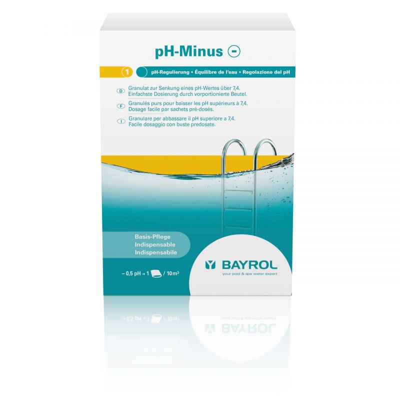 Bayrol pH-Minus 2kg - 4 Beutel à 500g