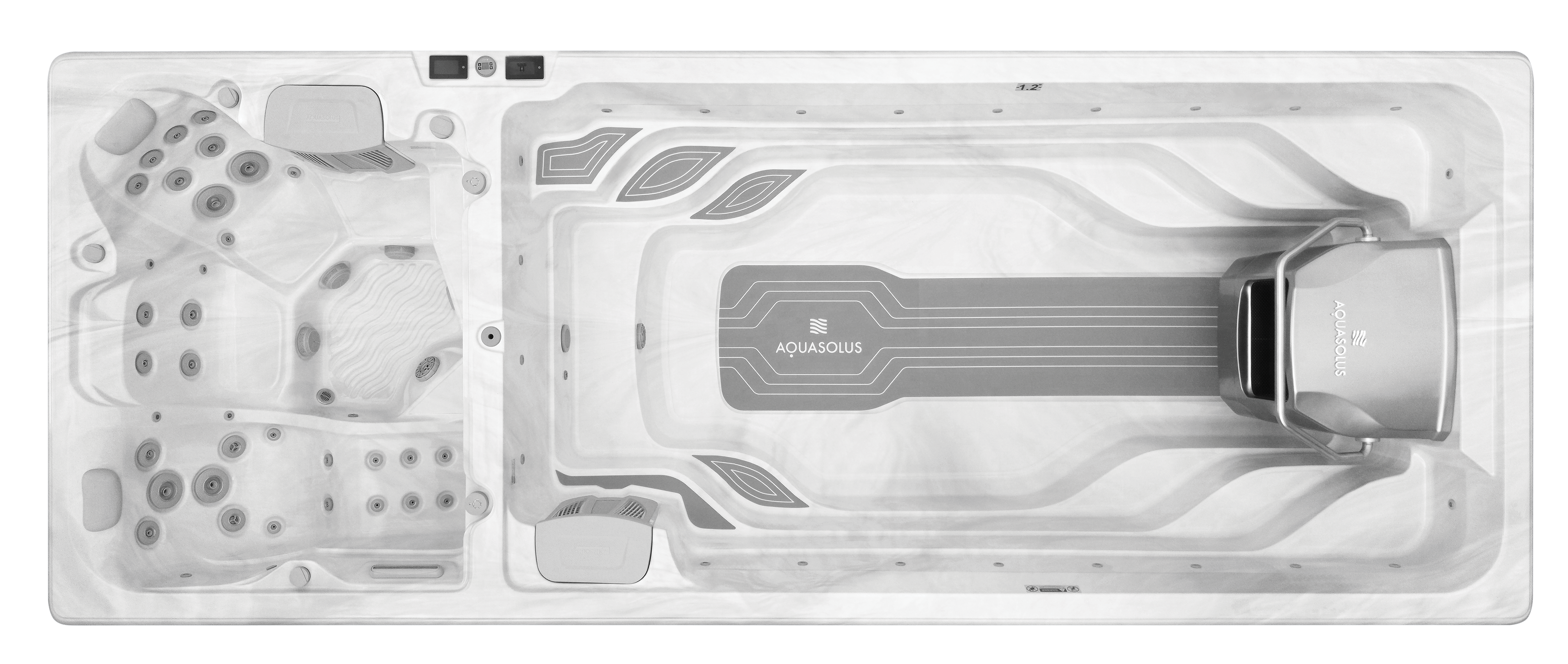 AquaSolus Fusion Professional Swim Spa