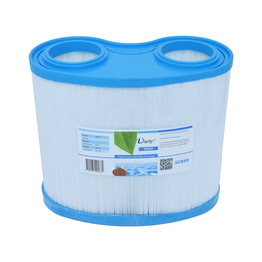 Darlly SC859 – Kartuschenfilter 32.5 × 27.5 cm, Hydropool