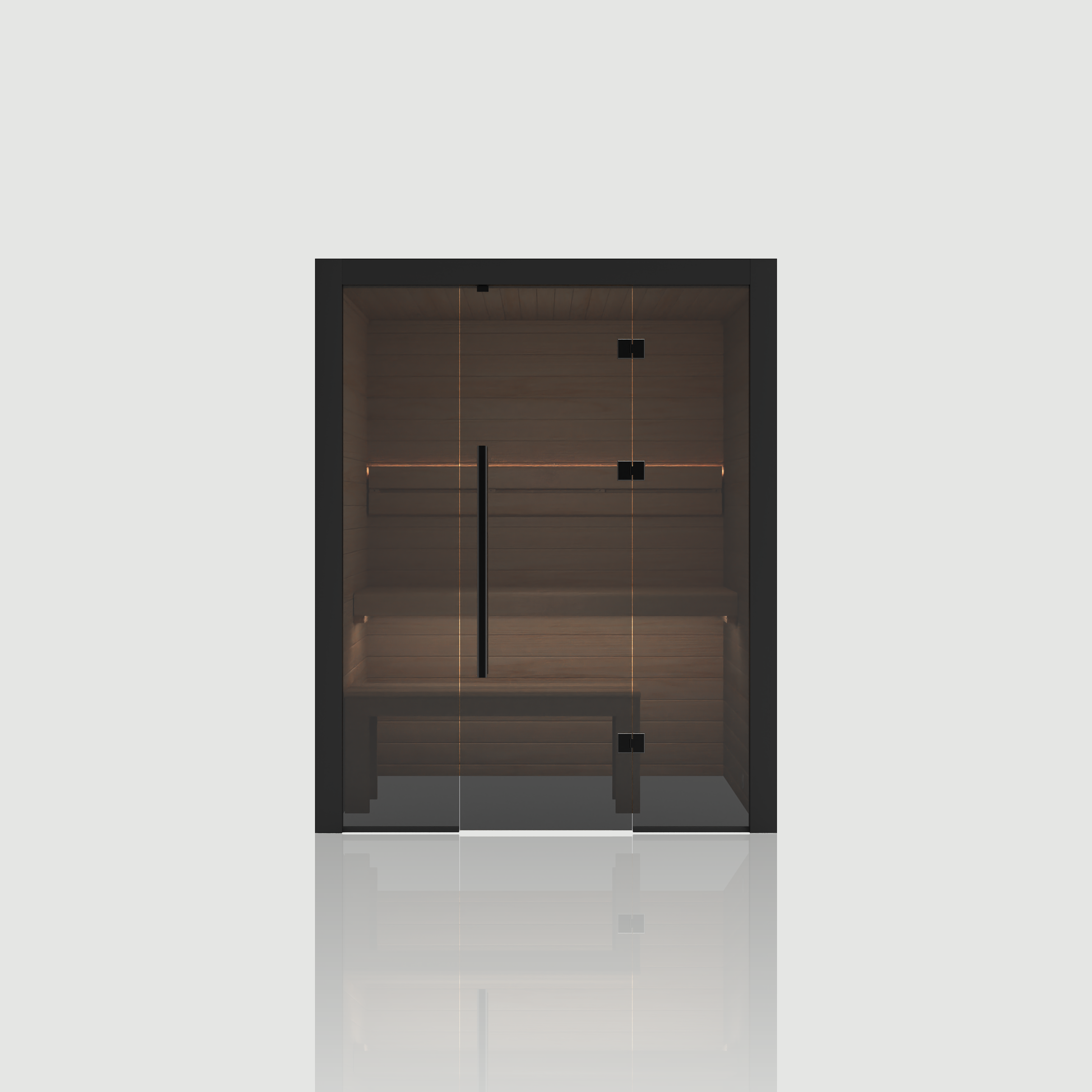Hekla Nero Indoor-Sauna