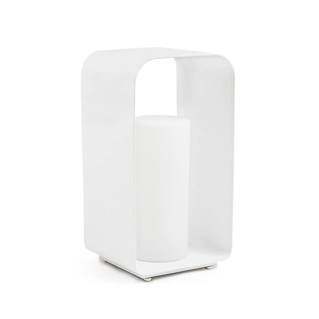 LED Lampe Ridley Weiss 55cm