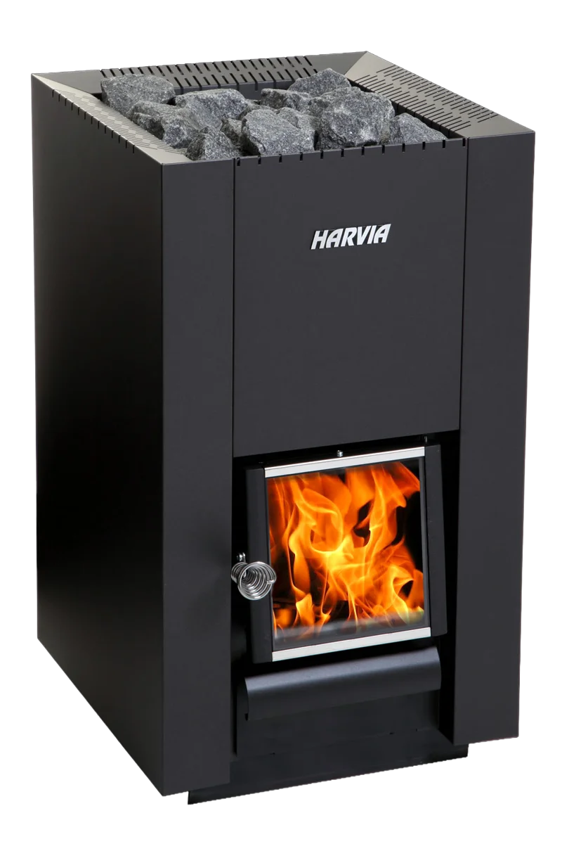 Harvia Linear 18 Holzofen-Set für Hekla Barrel