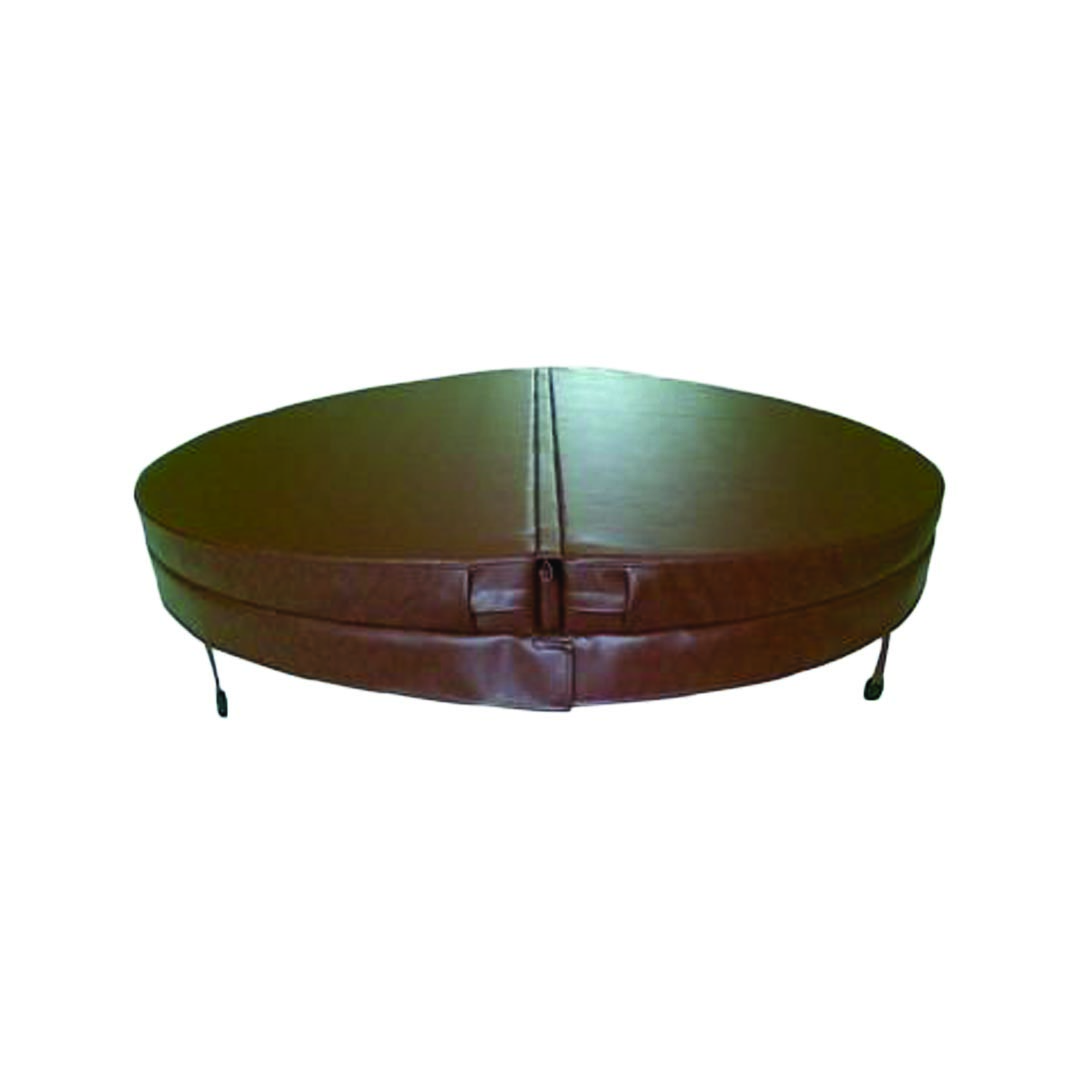 Abdeckung Rund 250 cm, braun