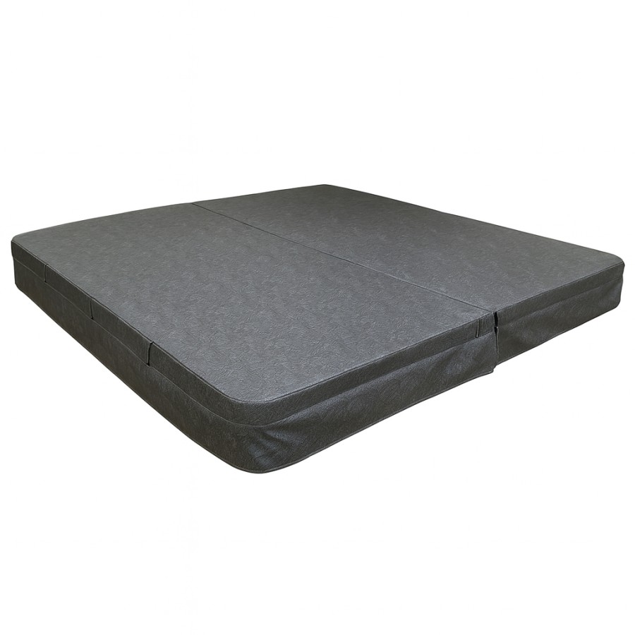 Whirlpool-Abdeckung 215 x 215 cm, Radius 32 cm (12.6 Zoll) – Graphit