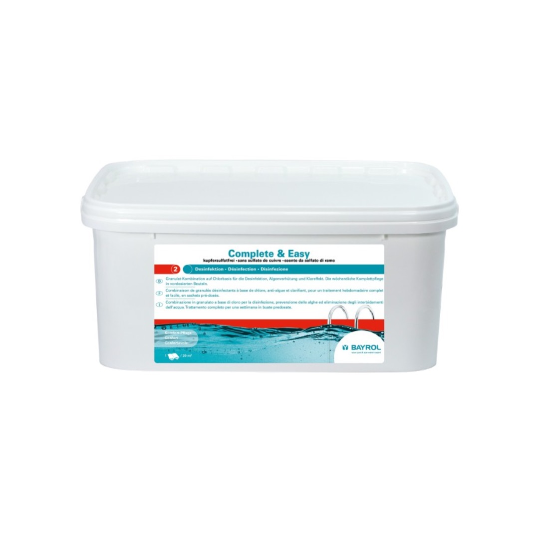 Bayrol Complete & Easy 2,24kg - 8 Doppelbeutel Bayrol Complete & Easy 2,24kg - 8 Doppelbeutel