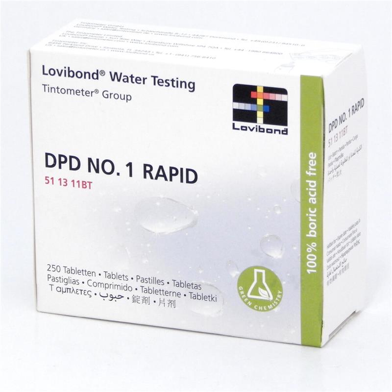 Lovibond DPD-1 Rapid 250Stk.