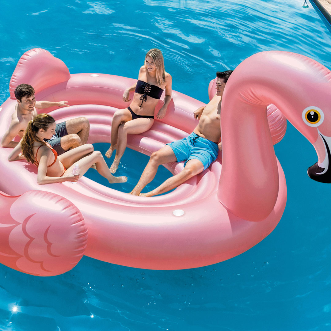 Flamingo Partyinsel XXL